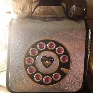 Genuine Betsey Johnson Off The Hook Phone Bag - Limited Edition, Retired